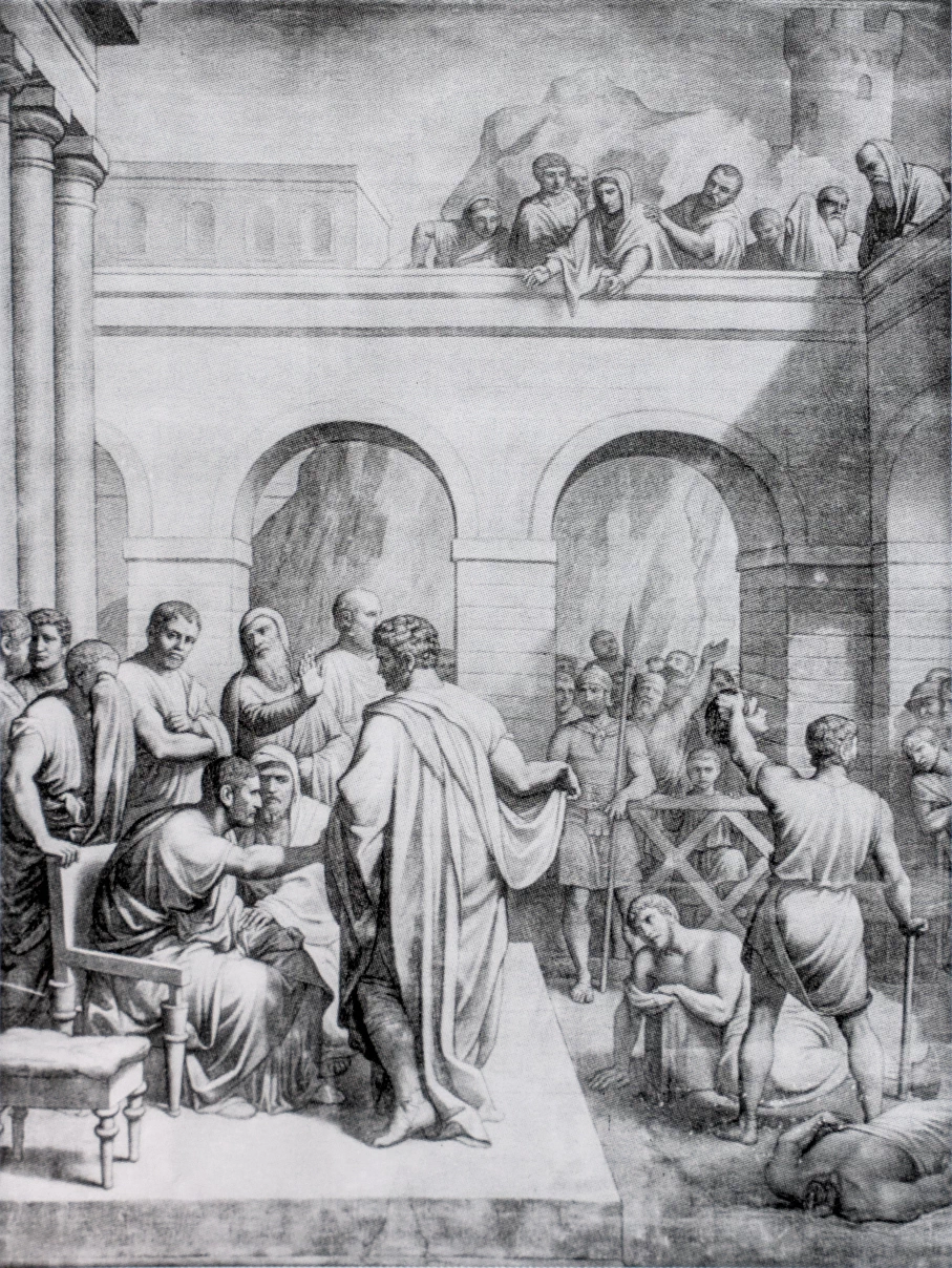 Il pittore e il profeta - Attila I, Museo delle Belle Arti di Lione 2